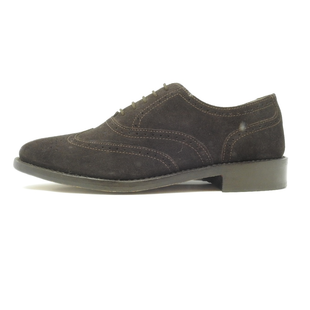 Samuel Windsor Classic Cheltenham Brogue in Suede